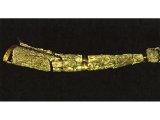 Megiddo horn of ivory and gold. (Palestine Archaeological Museum). Cf. I Sam.16:13.